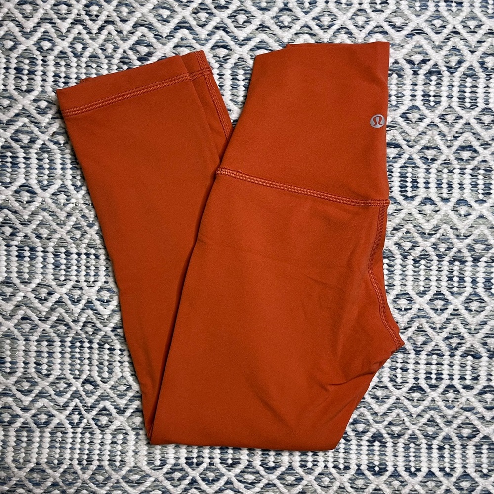 Lululemon Canyon Orange Align Leggings